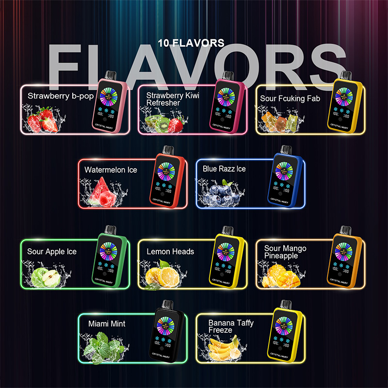 Crystal Mary Groove 50000 Puffs Disposable Vape