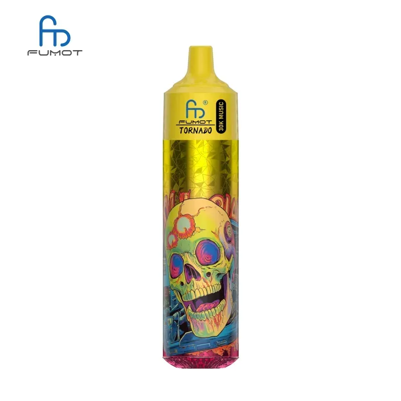 Fumot Tornado 30000 Music Disposable Vape | 30K Puffs | Sound-Activated Lighting | Rechargeable 600mAh | CloudovaVape