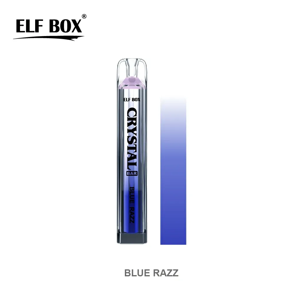 ELF BOX CRYSTAL BAR 600 Puffs Disposable Vape | 0% 2% 5% Nicotine | 500mAh Rechargeable | Wholesale Bulk Buy - CloudovaVape