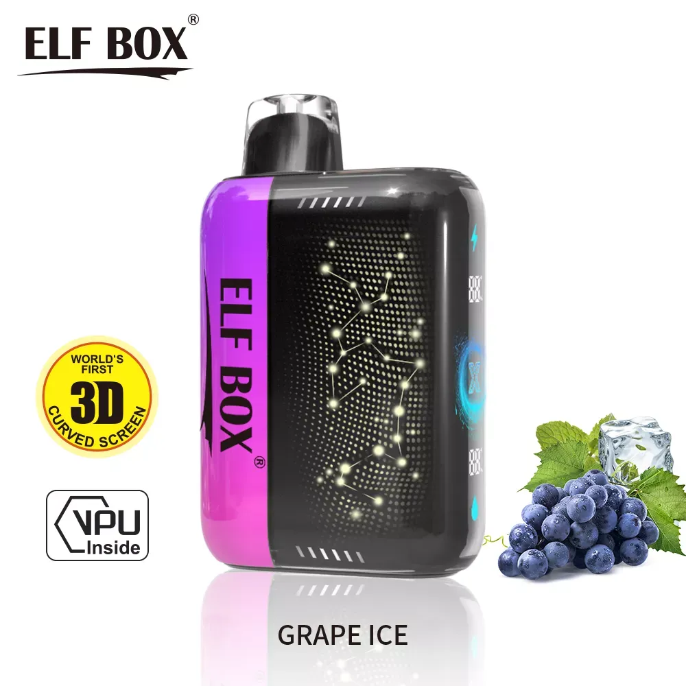 ELF Box Pulse X 25000 Puffs Disposable Vape | Dual Mesh Coil | 0% 2% 3% 5% Nicotine | Rechargeable AI Vape Wholesale - CloudovaVape
