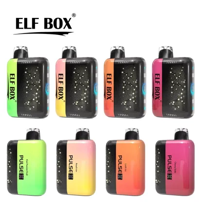 ELF Box Pulse X 25000 Puffs Disposable Vape | Dual Mesh Coil | 0% 2% 3% 5% Nicotine | Rechargeable AI Vape Wholesale - CloudovaVape