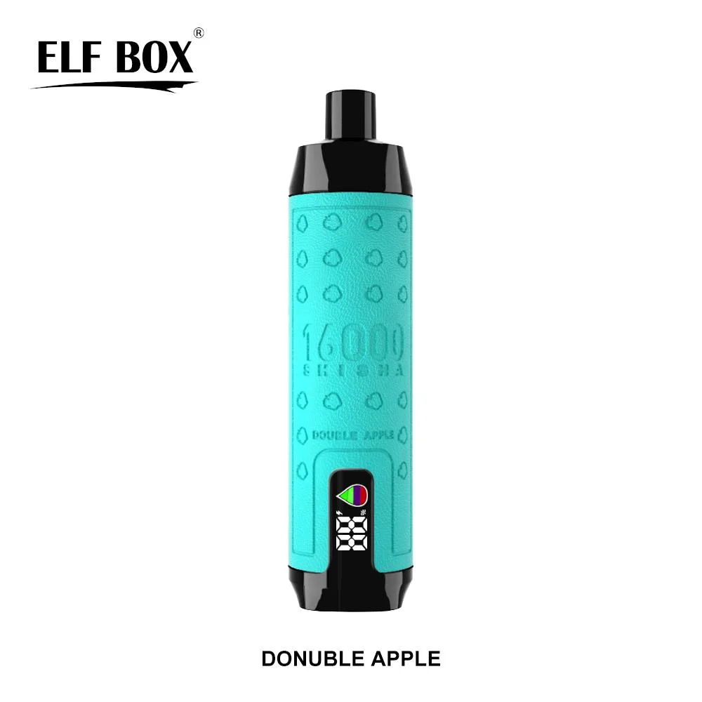 ELF BOX SHISHA 16000 Puffs Disposable Vape Pen | Mesh Coil | LED Display | Adjustable Airflow | 0% 2% 3% 5% Nicotine Wholesale - CloudovaVape