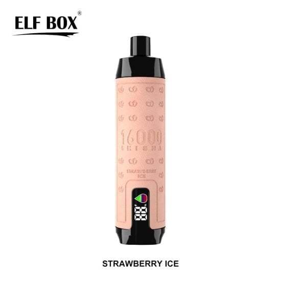 ELF BOX SHISHA 16000 Puffs Disposable Vape Pen | Mesh Coil | LED Display | Adjustable Airflow | 0% 2% 3% 5% Nicotine Wholesale - CloudovaVape