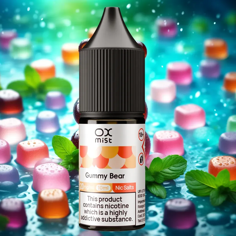 Oxmist 10ml Nic Salt E-Liquid – Smooth, Flavorful, Satisfying