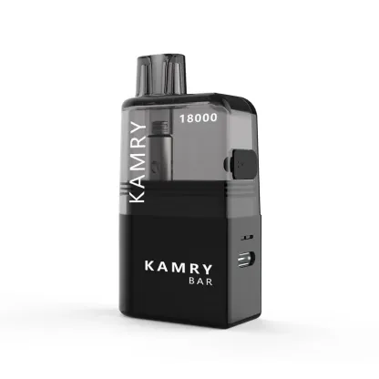 Kamry Bar 18000 Puffs Refillable Vape Kit Wholesale | 500mAh Rechargeable Battery & 10ml Pod | Customizable & Reusable Vape Device | CloudovaVape