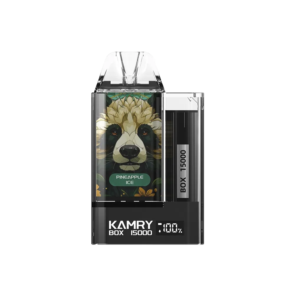 Kamry Box 15000 Puffs Disposable Vape | Rechargeable 500mAh Battery & 30ml Pod | 20mg & 50mg Nicotine Salt | CloudovaVape