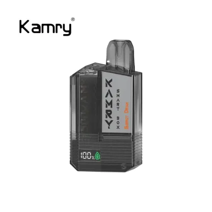 Kamry Smart Box 600 Puffs Disposable Vape Wholesale | 500mAh Rechargeable Battery, 2ml Nic Salt Pod, 1.2Ω Mesh Coil | CloudovaVape
