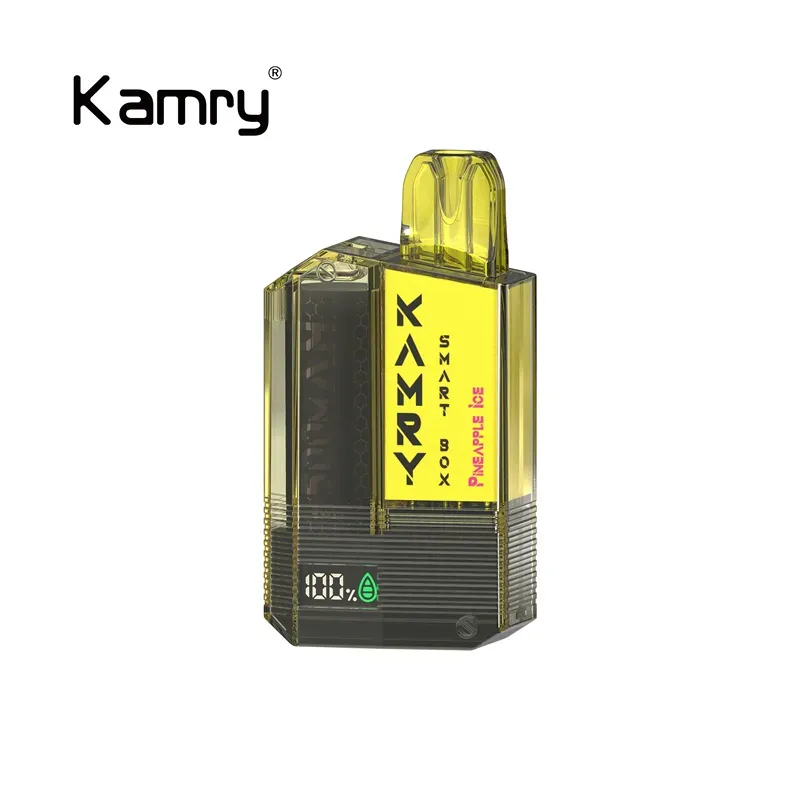 Kamry Smart Box 600 Puffs Disposable Vape Wholesale | 500mAh Rechargeable Battery, 2ml Nic Salt Pod, 1.2Ω Mesh Coil | CloudovaVape