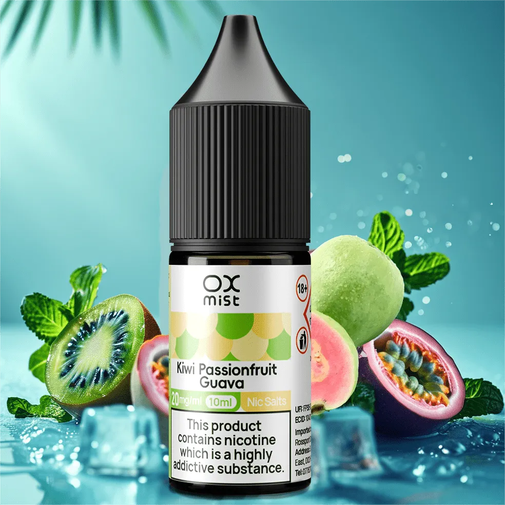 Oxmist 10ml Nic Salt E-Liquid – Smooth, Flavorful, Satisfying