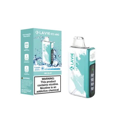Lavie Ice King 50000 Puffs Disposable Vape | 850mAh Rechargeable Battery | 5% Nicotine | 5-Level Cooling Control - CloudovaVape