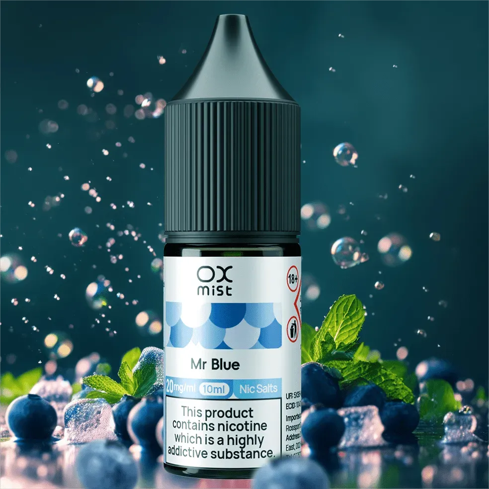 Oxmist 10ml Nic Salt E-Liquid – Smooth, Flavorful, Satisfying