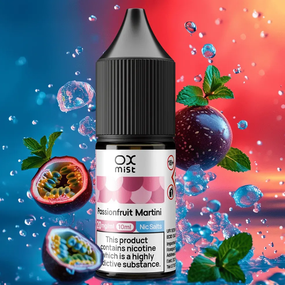 Oxmist 10ml Nic Salt E-Liquid – Smooth, Flavorful, Satisfying