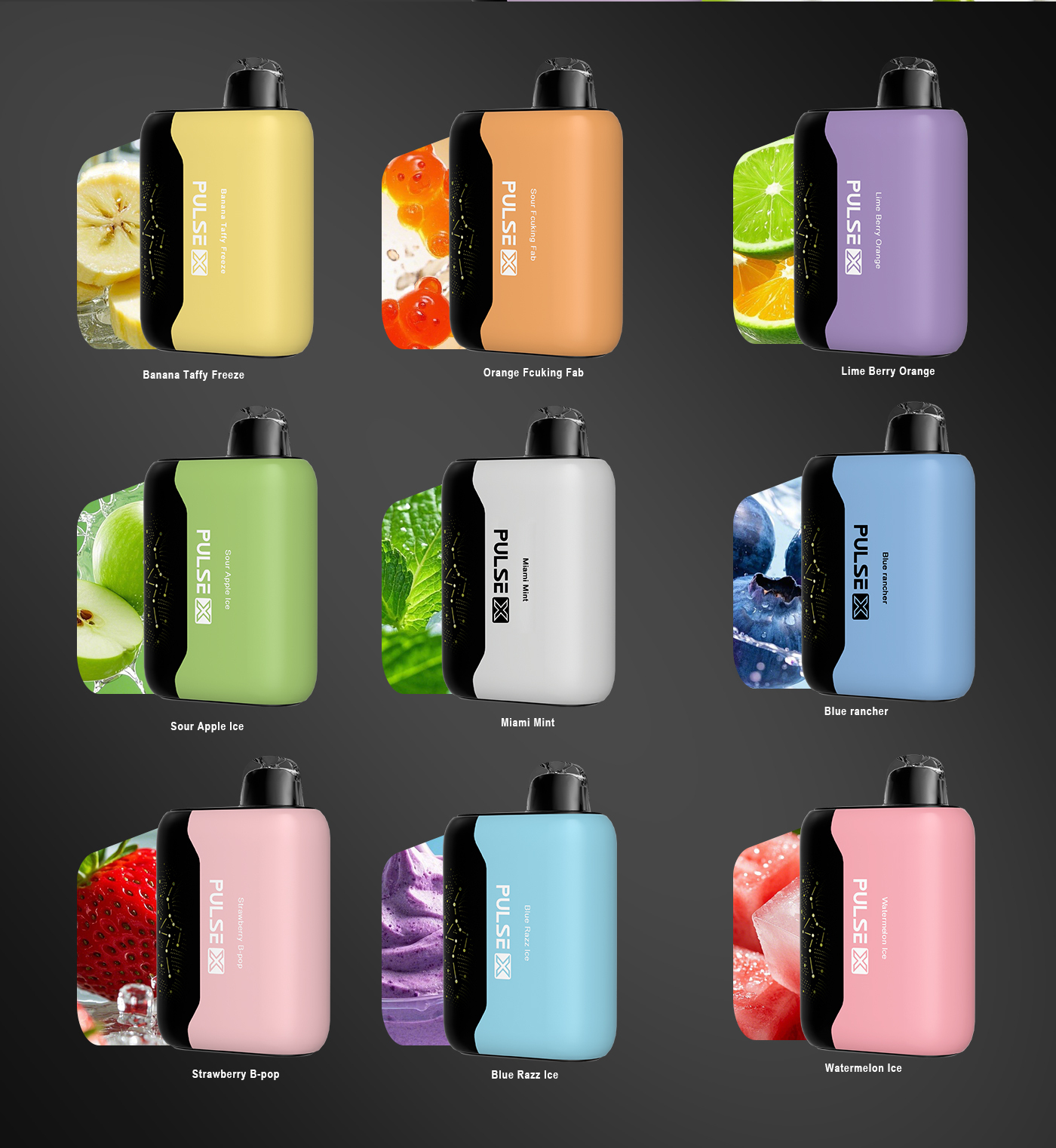 CRYSTAL MARY PulseX | 20K/30K Dual-Mode Disposable E-Cigarette | VPU Security System | 10 Popular Flavors