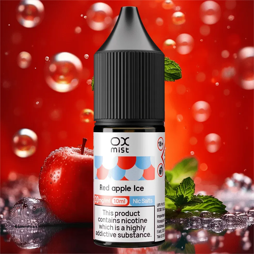 Oxmist 10ml Nic Salt E-Liquid – Smooth, Flavorful, Satisfying