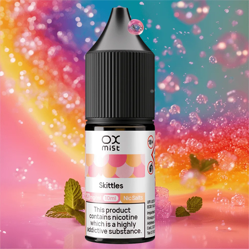 Oxmist 10ml Nic Salt E-Liquid – Smooth, Flavorful, Satisfying