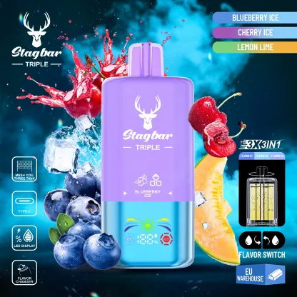 Star Bar Triple 60000 Puffs 3 IN 1 Disposable Vape