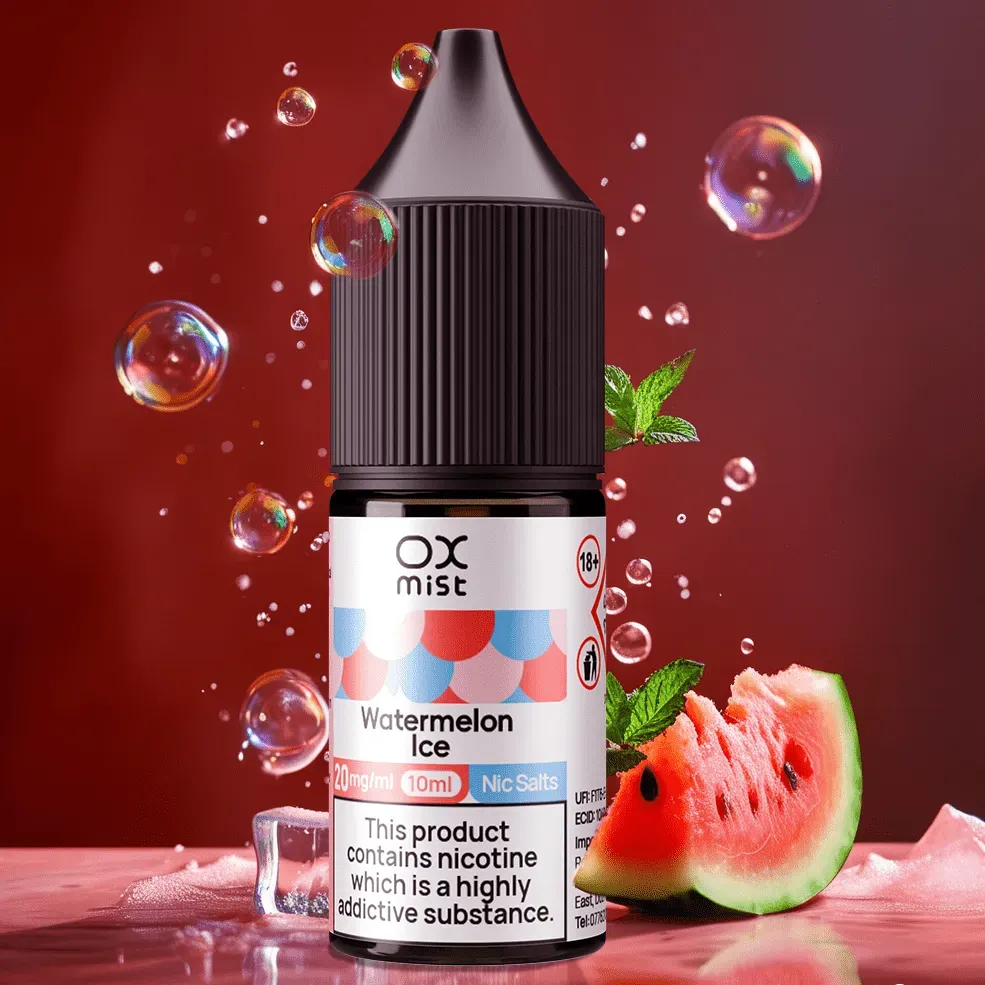 Oxmist 10ml Nic Salt E-Liquid – Smooth, Flavorful, Satisfying