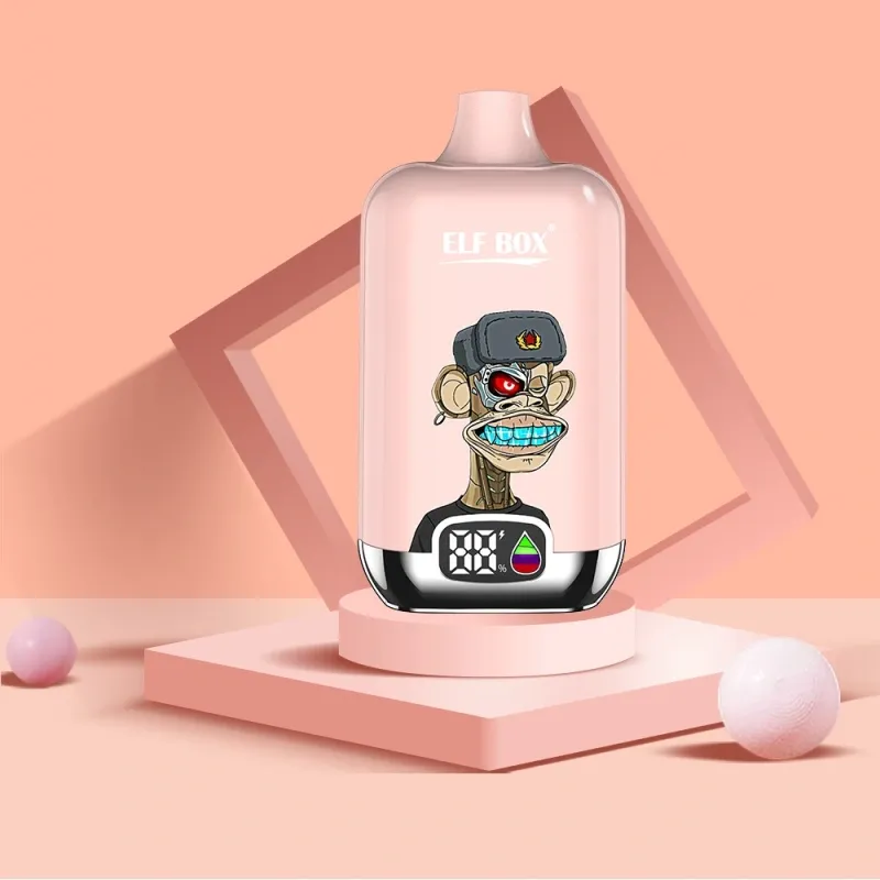 ELF BOX Digital 12000 Puffs Disposable Vape | Mesh Coil | LED Display | 0% 2% 3% 5% Nicotine Wholesale - CloudovaVape