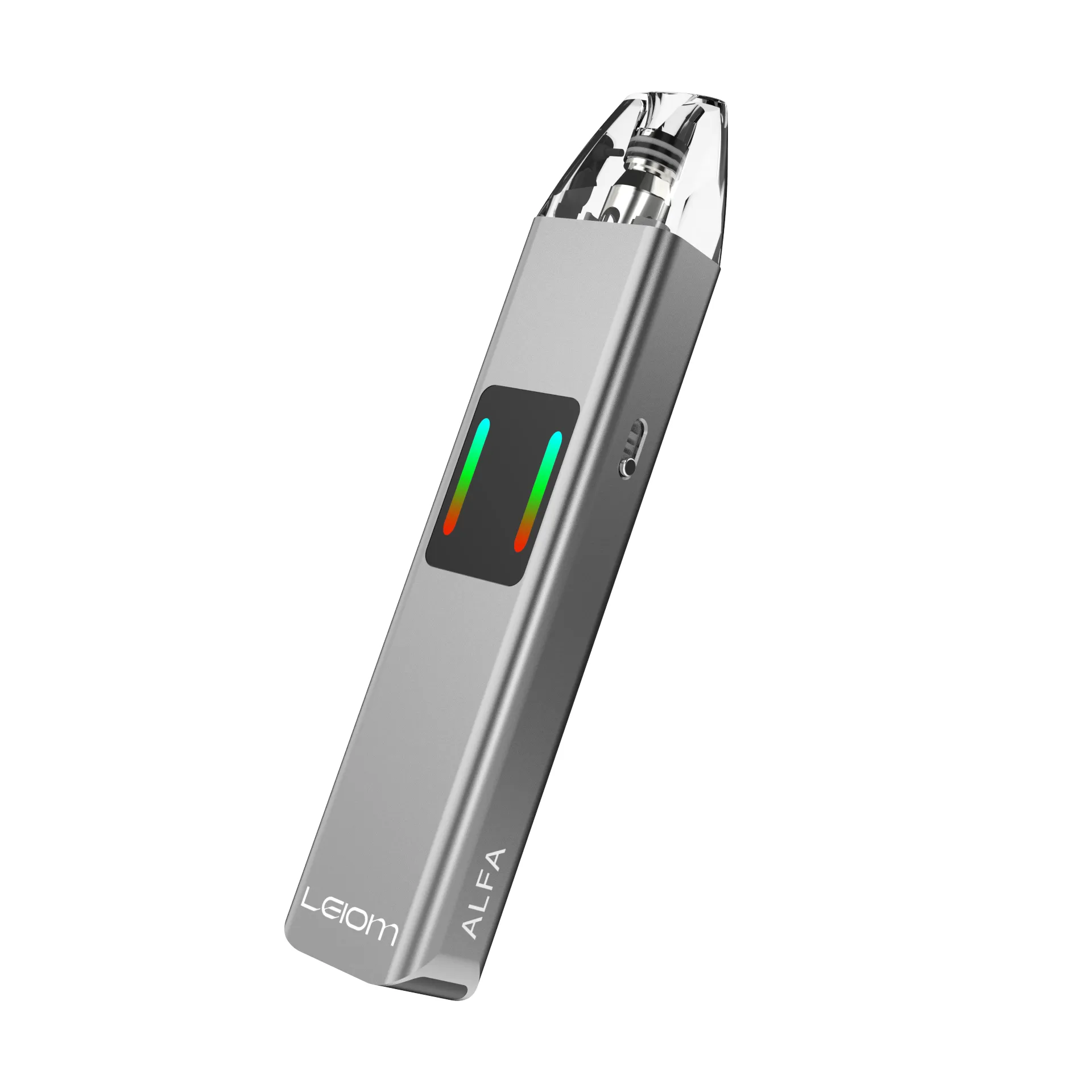 ALFA Kit X-TREME 1200mAh Vape - LEIOM - Rechargeable Type-C contains a 0.8 cartridge and a cord - 2ml - Black