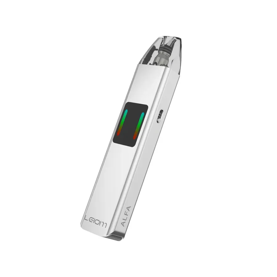 ALFA Kit X-TREME 1200mAh Vape - LEIOM - Rechargeable Type-C contains a 0.8 cartridge and a cord - 2ml - Black