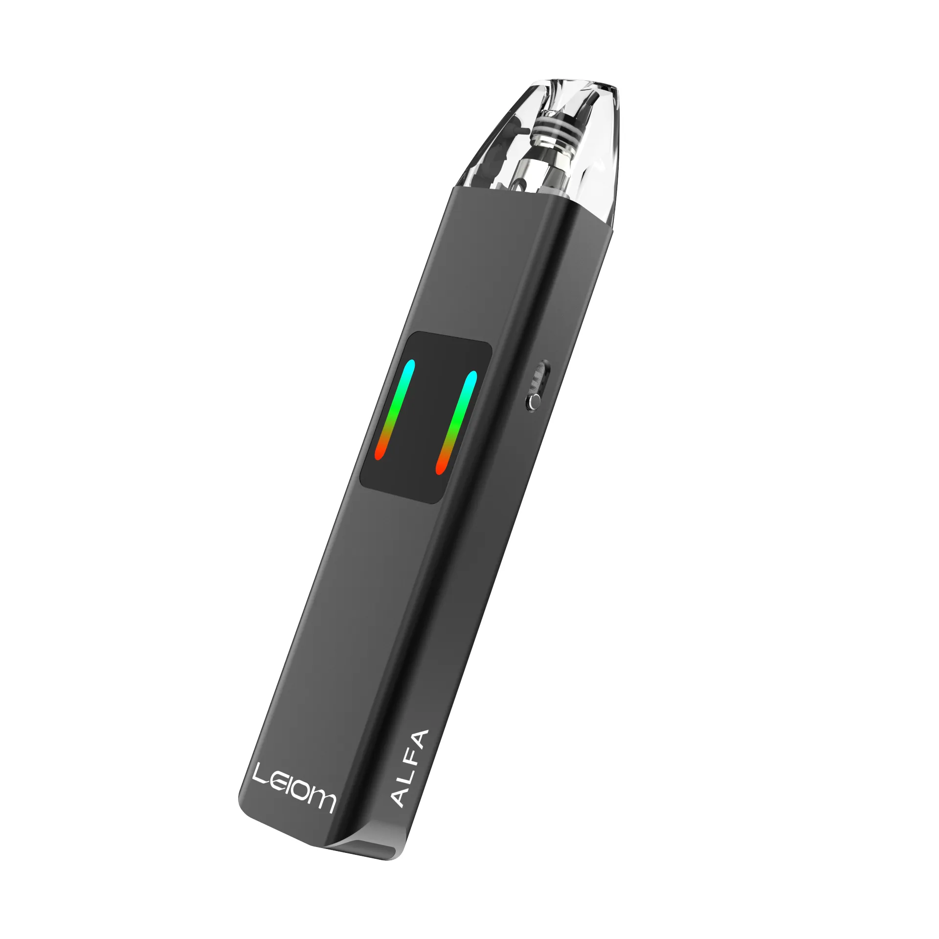 ALFA Kit X-TREME 1200mAh Vape - LEIOM - Rechargeable Type-C contains a 0.8 cartridge and a cord - 2ml - Black