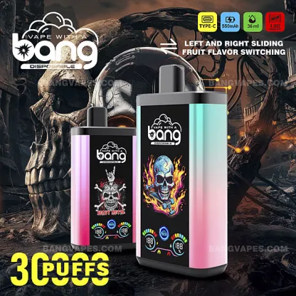 Bang 30K Pro Disposable Vape – 30,000 Puffs with Dual-Flavor Switching