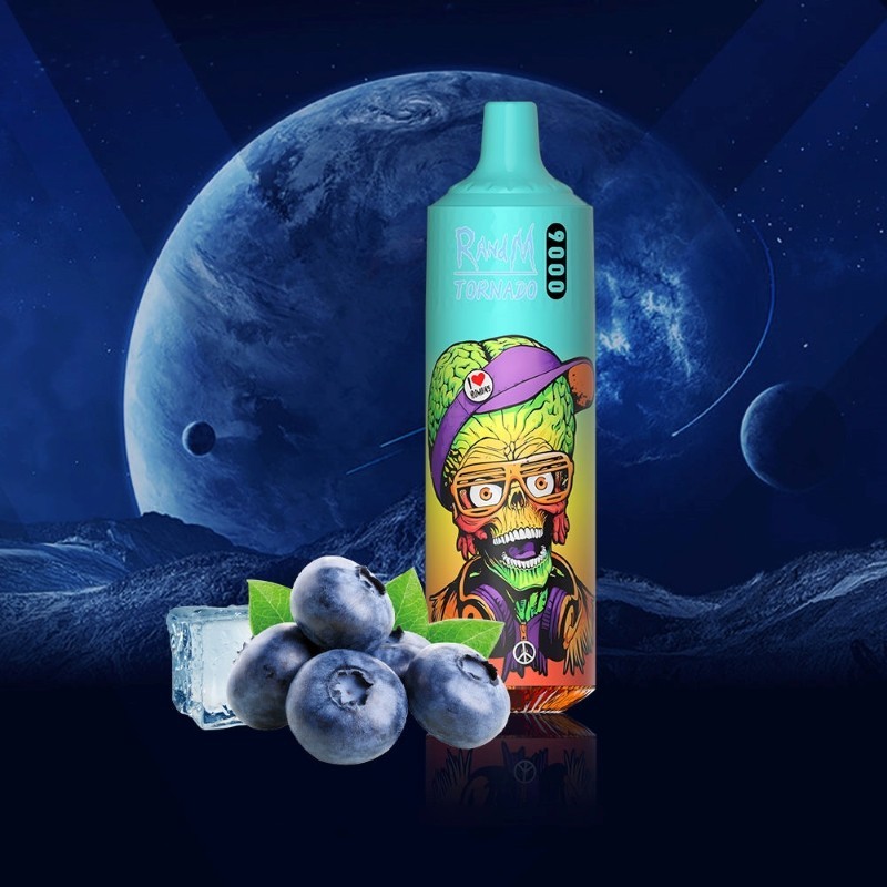RandM Tornado 9000 Disposable Vape | 9K Puffs | RGB LED | Rechargeable 850mAh | 0-5% Nicotine | 33 Flavors | CloudovaVape