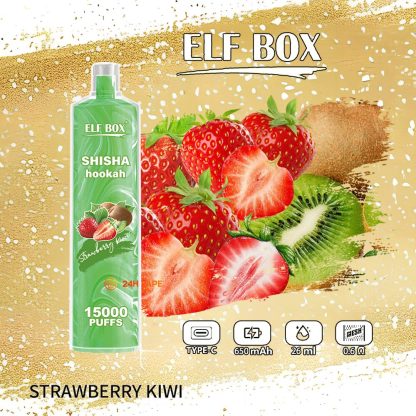 ELF BOX LS15000 Puff Shisha Hookah Disposable Vape | 0% 2% 5% Nicotine | 600mAh Rechargeable Mesh Coil | Wholesale - CloudovaVape
