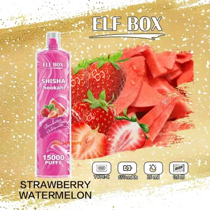 ELF BOX LS15000 Puff Shisha Hookah Disposable Vape | 0% 2% 5% Nicotine | 600mAh Rechargeable Mesh Coil | Wholesale - CloudovaVape