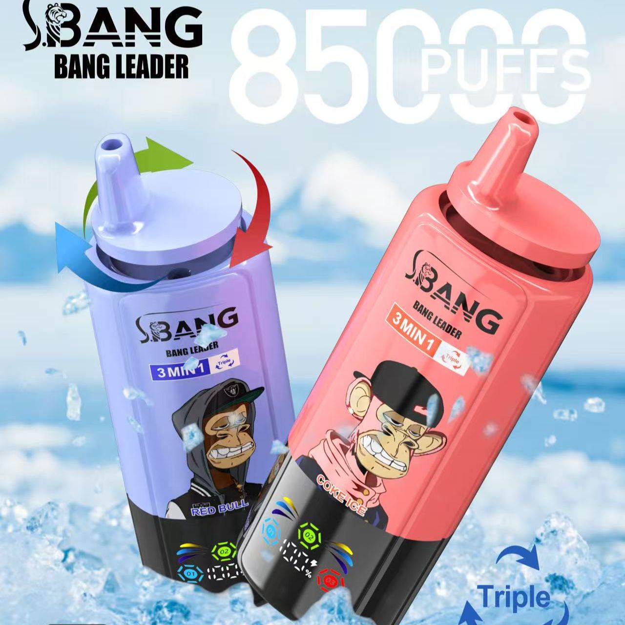Bang Leader 85K Puffs 3 in 1