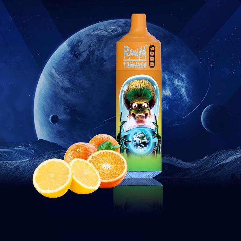 RandM Tornado 9000 Disposable Vape | 9K Puffs | RGB LED | Rechargeable 850mAh | 0-5% Nicotine | 33 Flavors | CloudovaVape