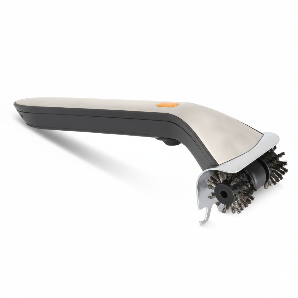 Grillpar CB21 – Rechargeable Wireless Grill Brush for Ceramic, Cast Iron and Stainless Steel BBQs