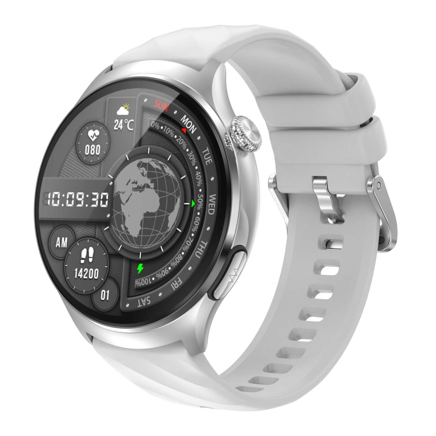 Aegis M6 Health Monitoring Smartwatch  Powered by  PPG Technology 