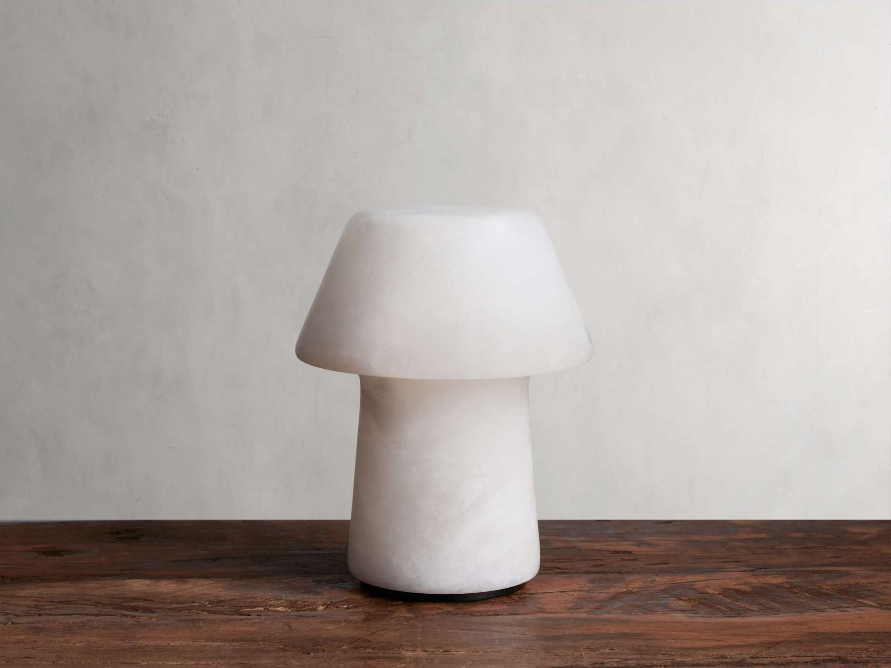 Daine Alabaster Outdoor Rechargeable Table Lamp