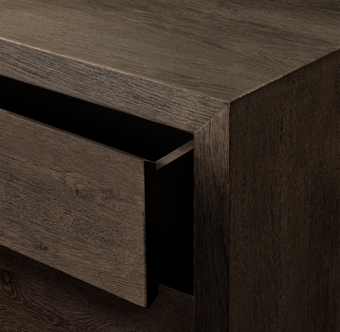 Drifted Reclaimed Oak 6-Drawer Dresser