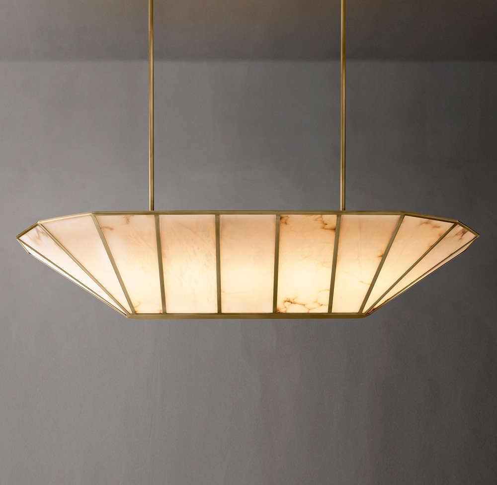 Lucette Linear Chandelier 74"