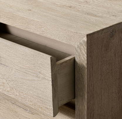 Drifted Reclaimed Oak 6-Drawer Dresser