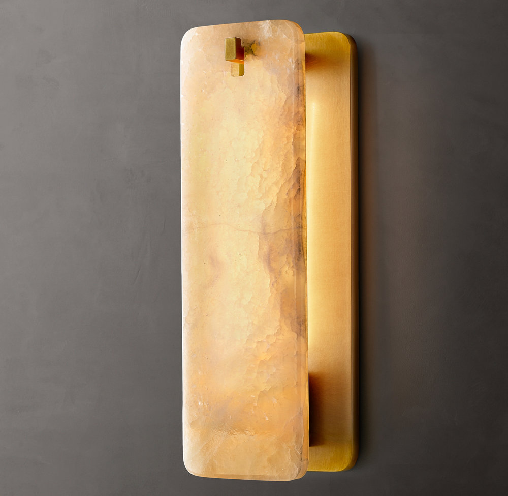 Calamette Onyx Sconce