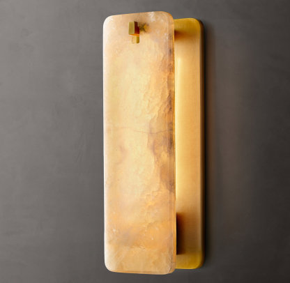 Calamette Onyx Sconce