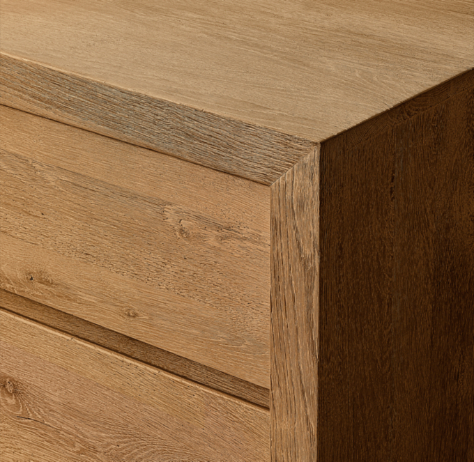 Drifted Reclaimed Oak 6-Drawer Dresser