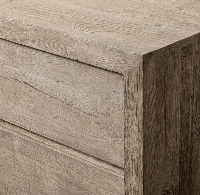 Drifted Reclaimed Oak 6-Drawer Dresser