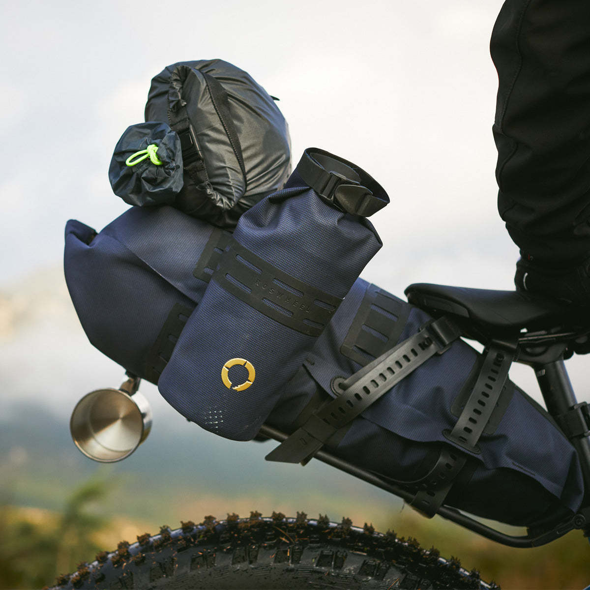 Off-Road Seat Pack with Rack Large
