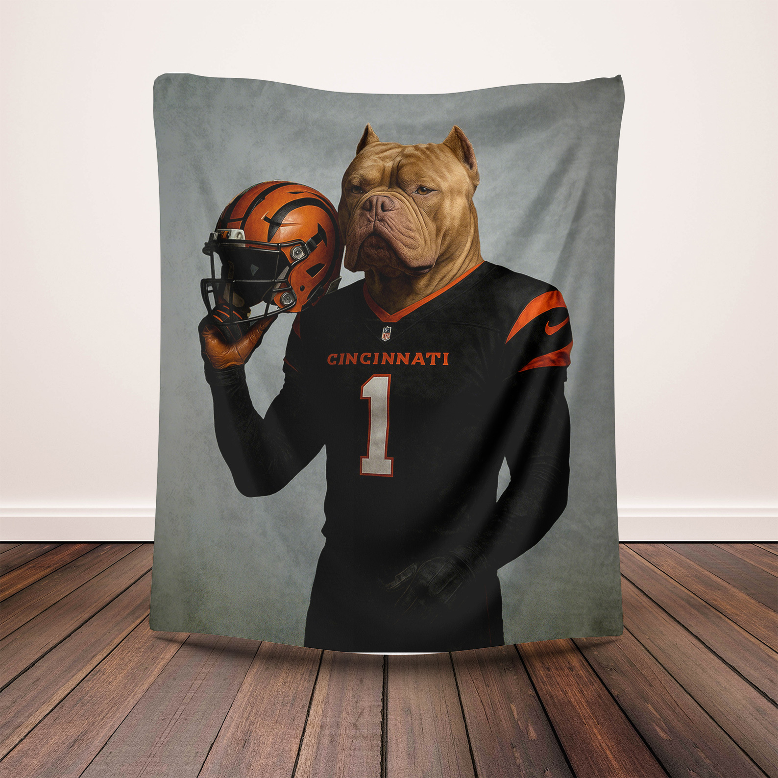 Custom American Football Pets NFL NCAA Blanket 🏈