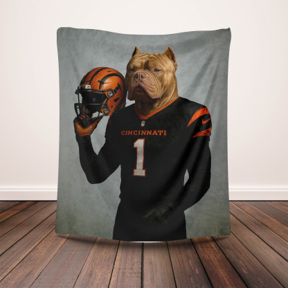 Custom American Football Pets NFL NCAA Blanket 🏈