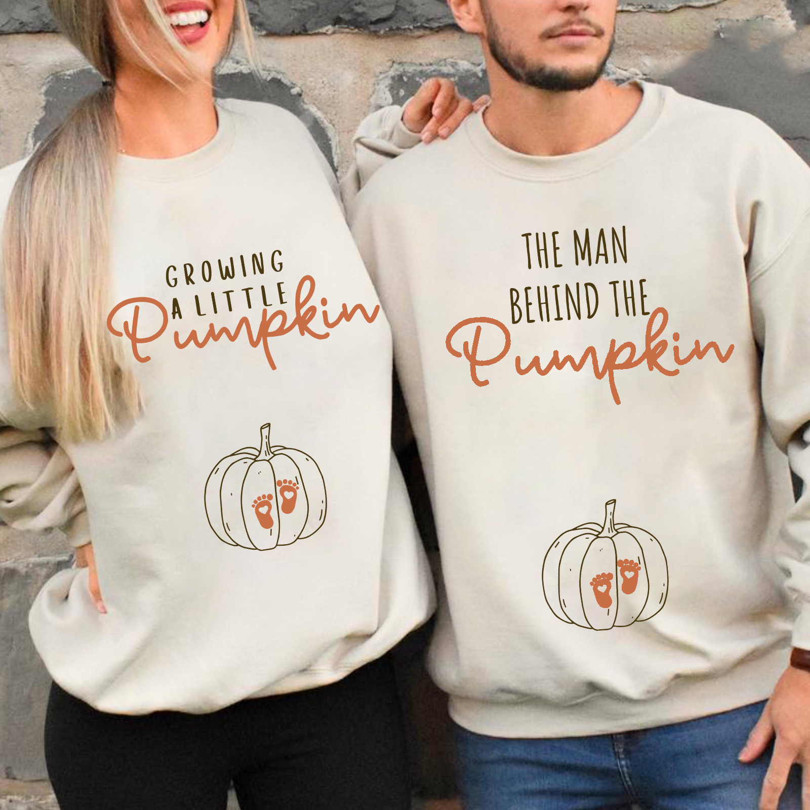 Growing A Little Pumpkin Fall Maternity Sweatshirt