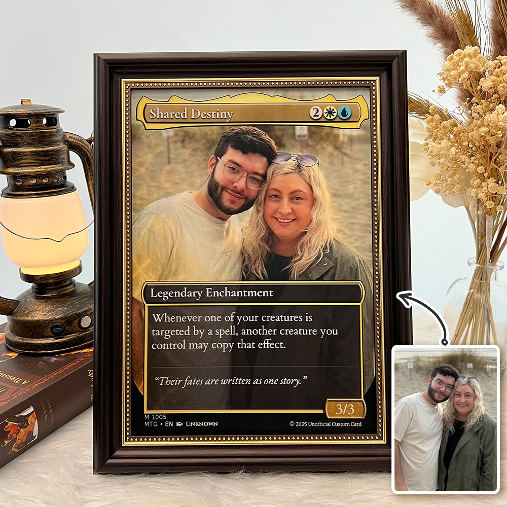 Custom Anime Couples MTG Magic TCG Frame Wall Art