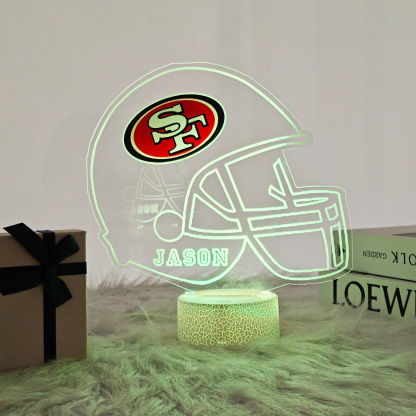 Personalized Football Sports LED Light