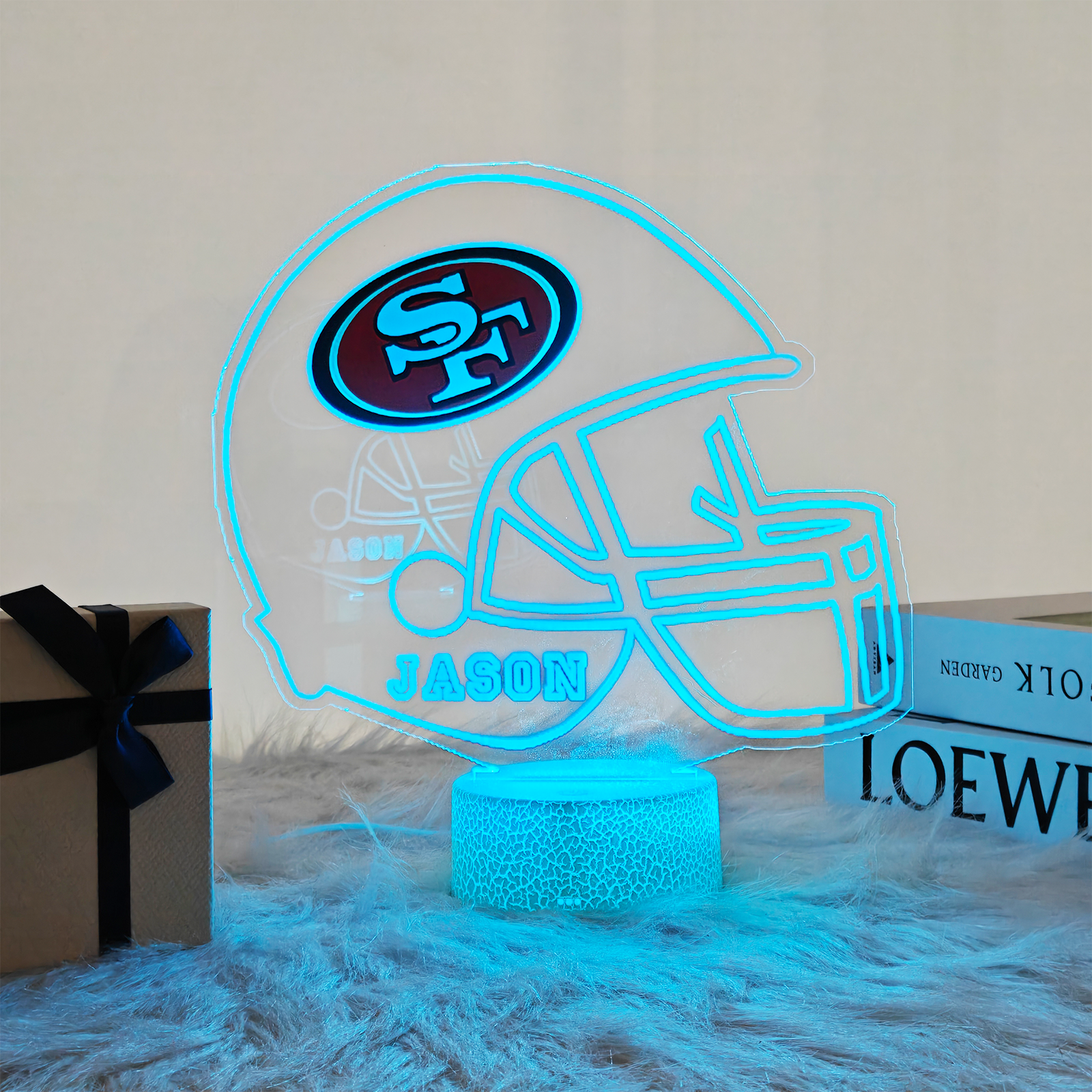 Personalized Football Sports LED Light