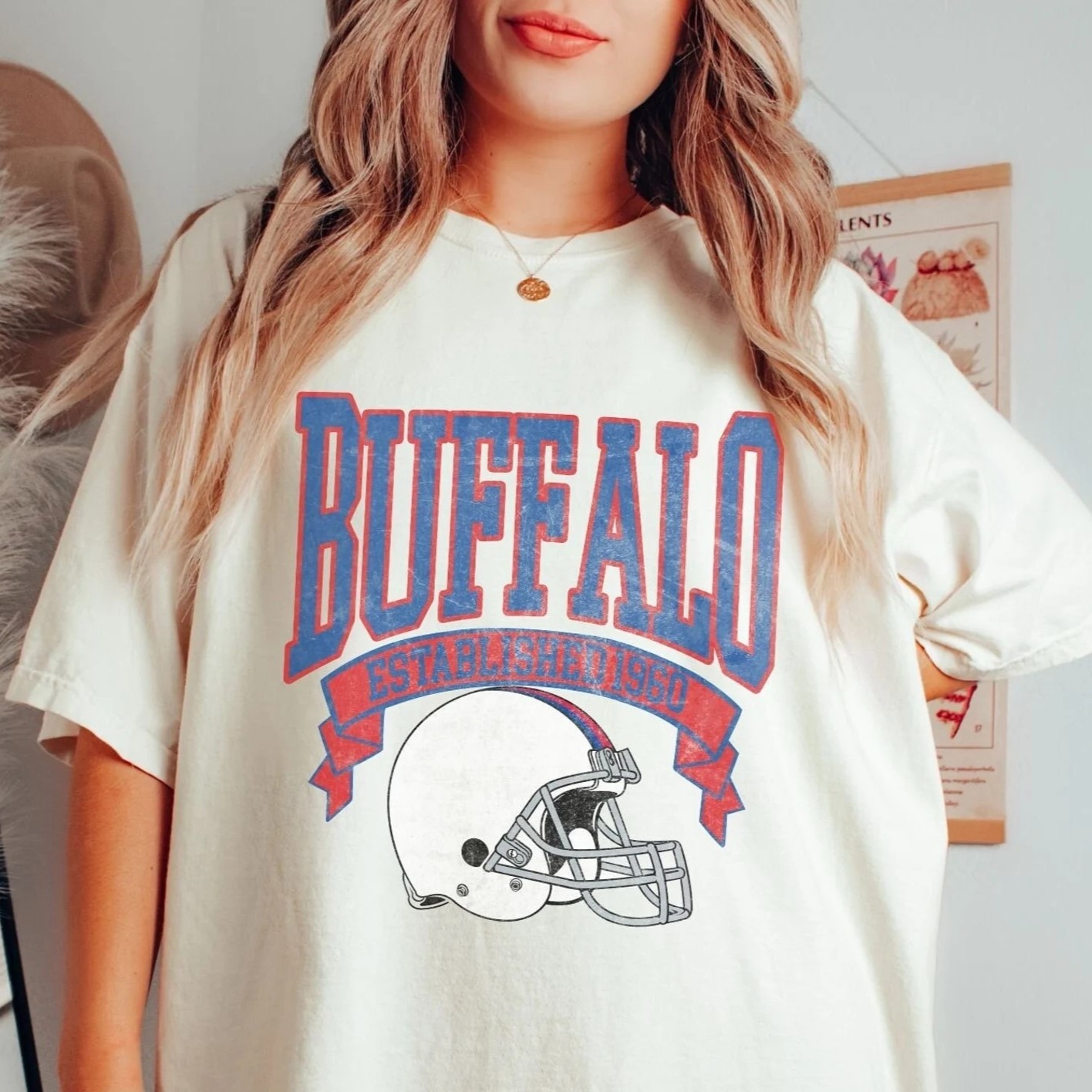 American Vintage Hometown Football NFL Teams Graphic Tees 🏈