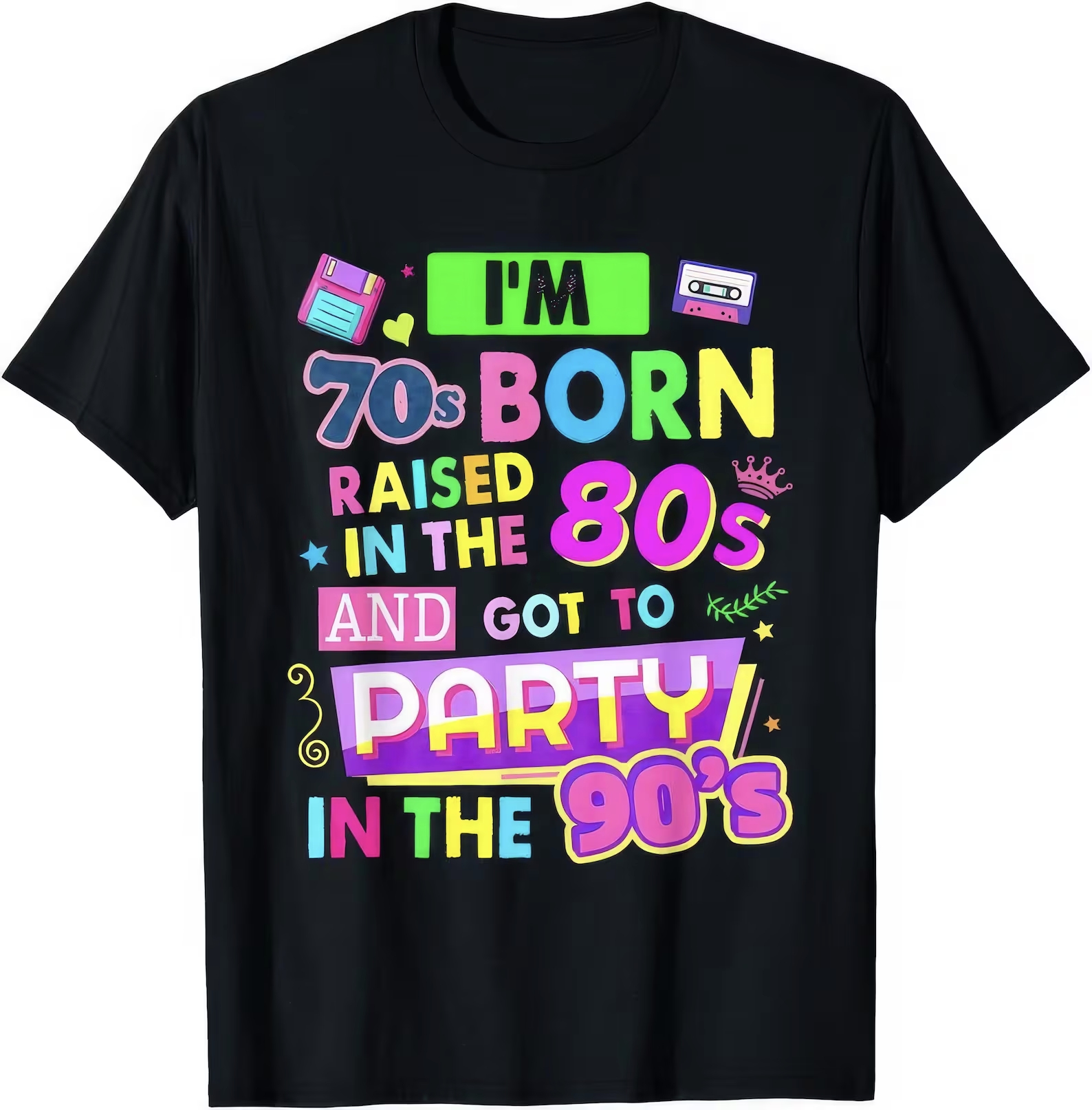 “70s - 90s Retro Journey” Nostalgia Tee